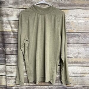 Potomac Field Gear USMC Long Sleeve Shirt Tan Fire Resistant Men's Large Combat
